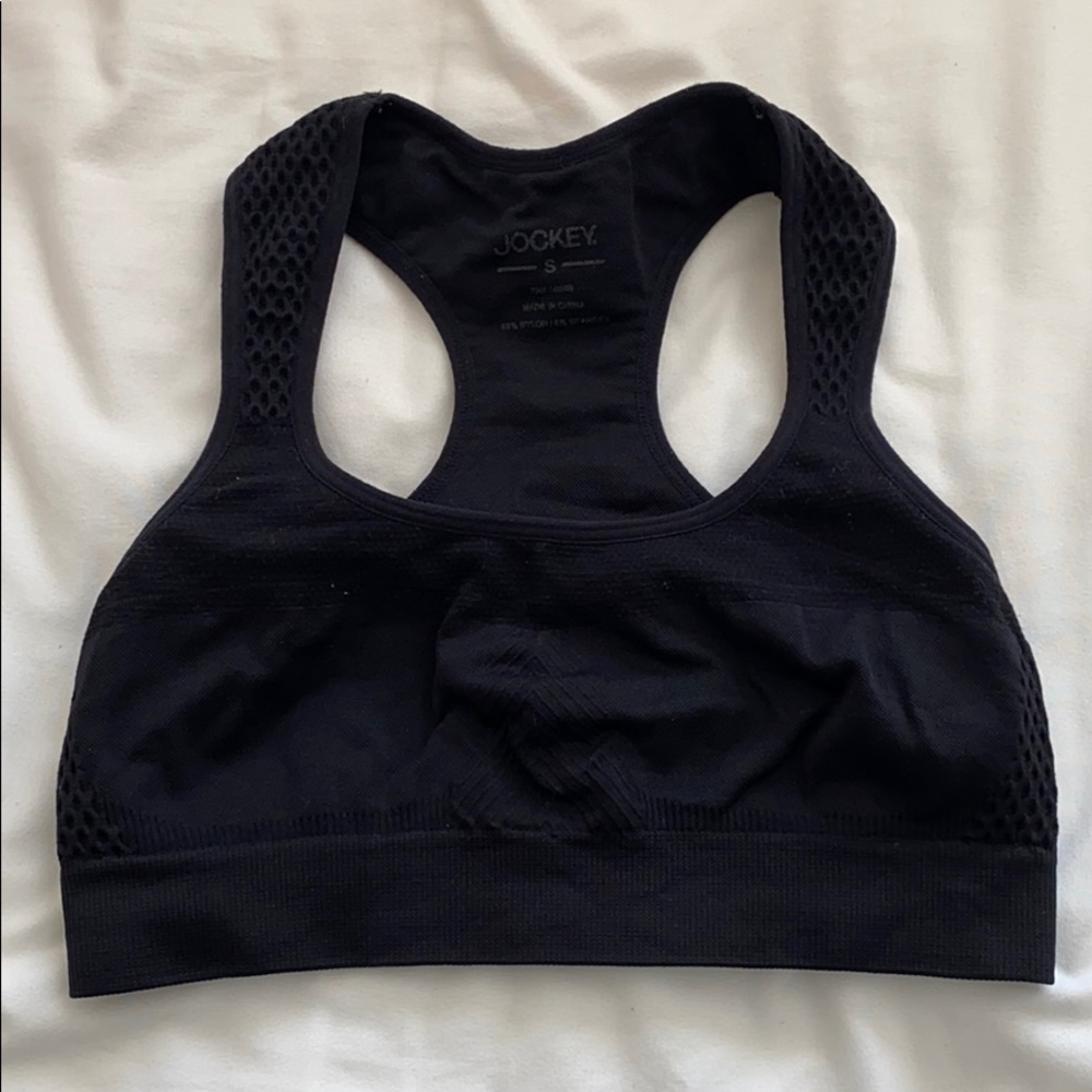 Jockey Black Sports Bra